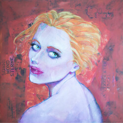 Portrait einer rothaarigen Frau